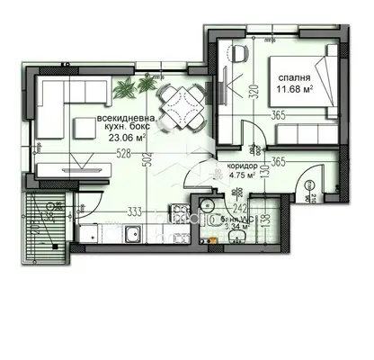 Снимка 2 — апартамент във Варна, Изгрев