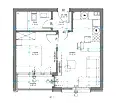 Снимка 4 — Двустаен апартамент с морска панорама в Изгрев, Варна