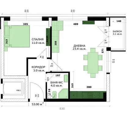 Photo 3 — apartment in Varna, Kaisieva Gradina