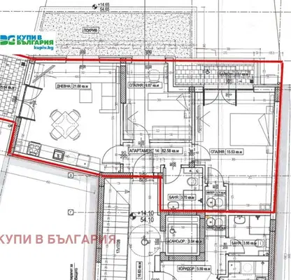 Снимка 3 — апартамент във Варна, Колхозен пазар