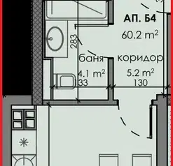 Снимка 2 — Апартамент 2-стаен във Варна, Левски 1 с паркомясто