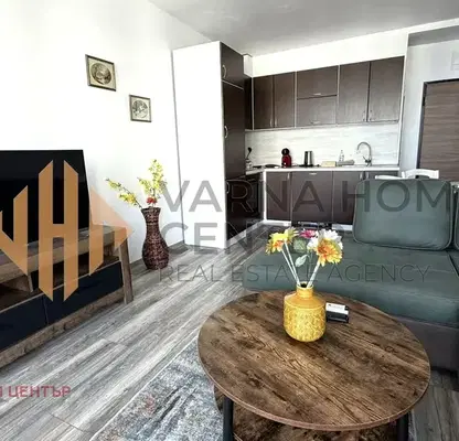 Снимка 5 — Двустаен апартамент с морска панорама в м-т Ален мак, Кабакум