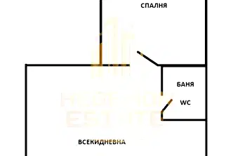 Двустаен апартамент близо до Окръжна болница в Варна, тухлено строителство
