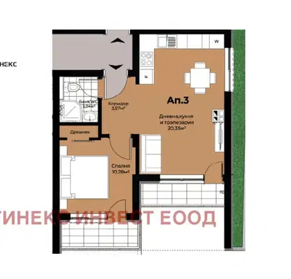 Photo 3 — apartment in Varna, Pobeda