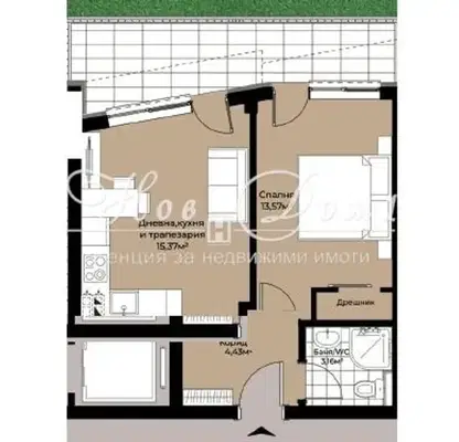 Photo 3 — apartment in Varna, Pobeda