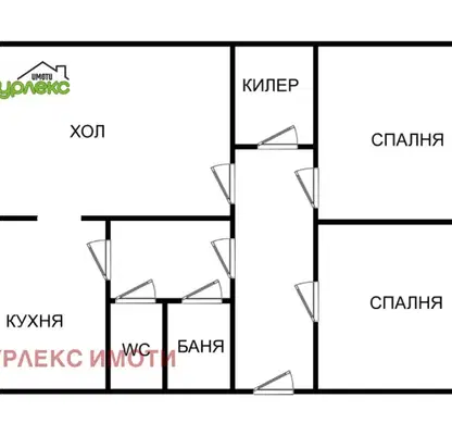 Снимка 2 — Тристаен апартамент с две тераси в кв. Погреби, Варна