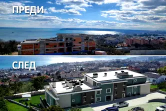Просторен 2-стаен апартамент с голяма тераса в Свети Никола, Варна