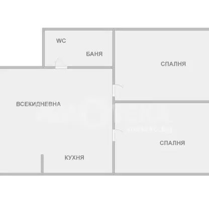 Photo 5 — Three-room apartment with two bedrooms in Varna, Troshevo