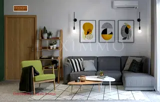 Просторен 2-стаен апартамент с двор във Виница, Варна