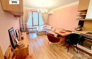 Двустаен апартамент с лоджия във Виница, Варна, тухлено строителство