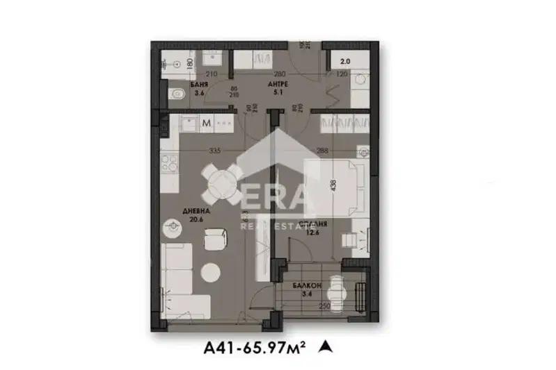2-bedroom apartment in Varna, Vinica