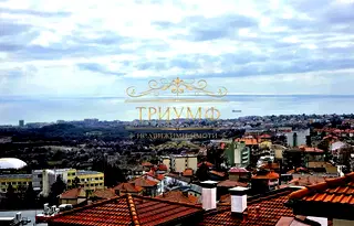 Тристаен апартамент с морска панорама във Виница, Варна