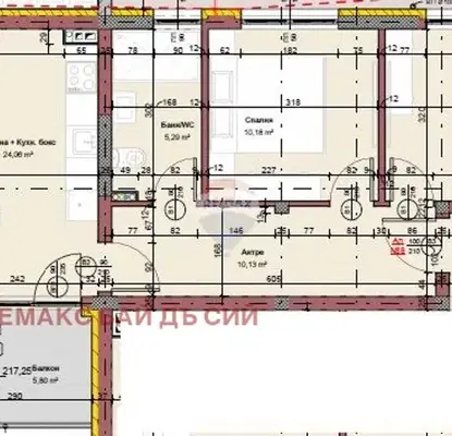 Photo 2 — Three-room apartment with functional layout in Vinitsa, Varna