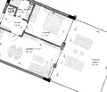 Снимка 2 — Двустаен апартамент с тераса в кв. Владиславово, Варна