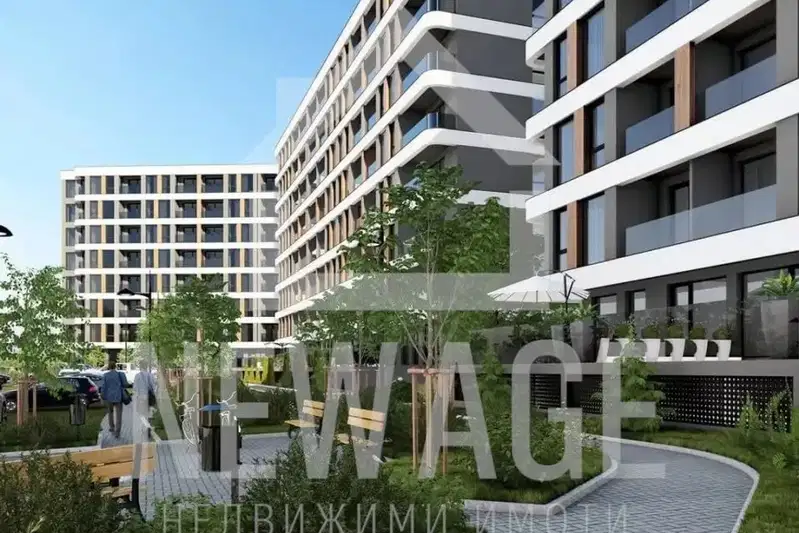 Two-room apartment with terrace in Vladislavovo district, Varna