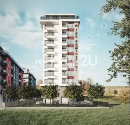 Снимка 3 — Двустаен апартамент в кв. Владиславово, Варна, ново строителство