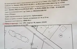 Парцел в Пловдив, Карлово