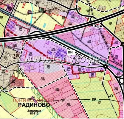 Снимка 2 — Парцел в Пловдив, Индустриална зона - Марица