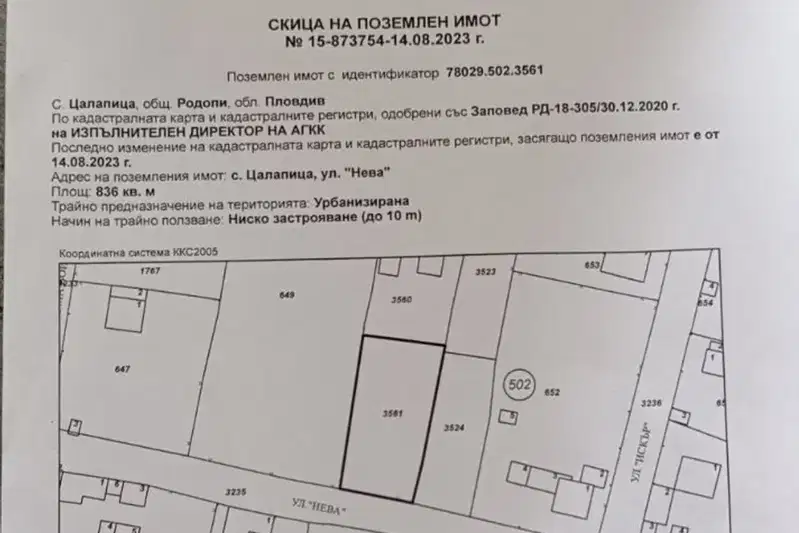 Plot in Oblast Plovdiv, Calapica