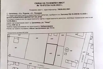 Парцел в Пловдив, с. Цалапица
