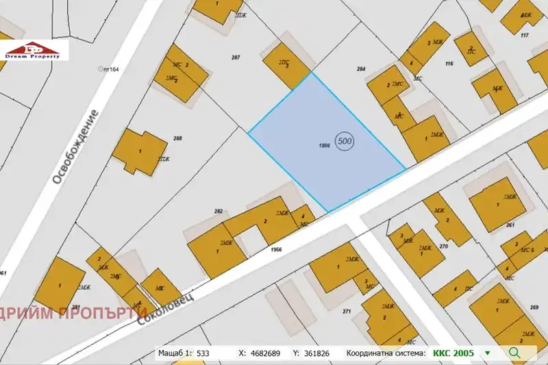 Plot in област София, Kostenec