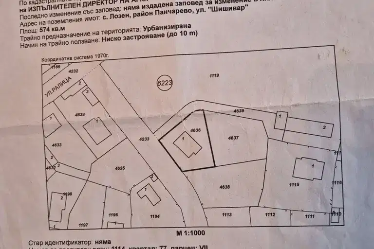 Парцел в с. Лозен