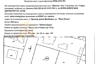 Парцел в с. Мрамор