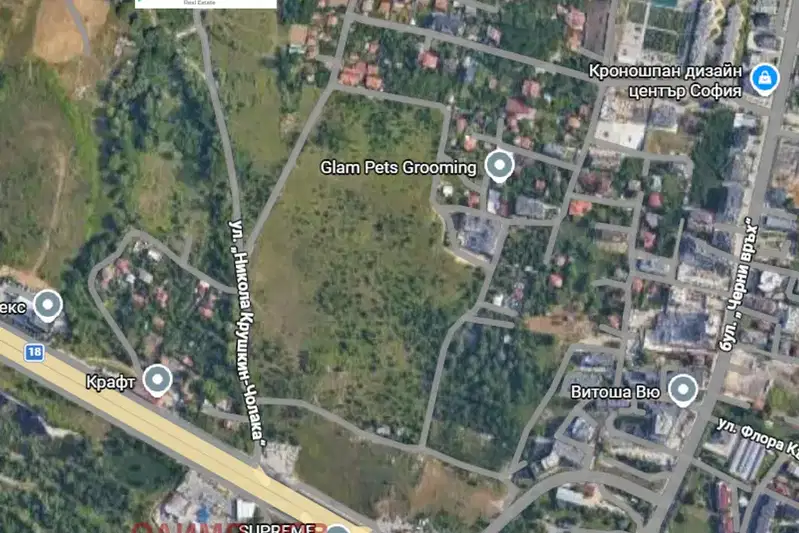 Парцел в София, Кръстова вада