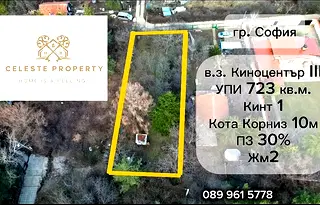 Парцел в София, в.з.Киноцентъра 3 част