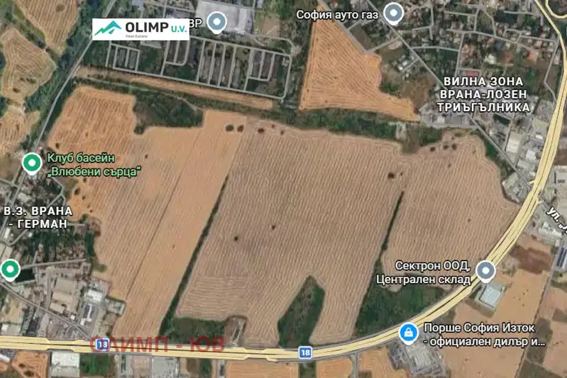 Plot in Sofiya, в.з.Врана - Герман