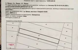 Парцел във Враца, Дъбника