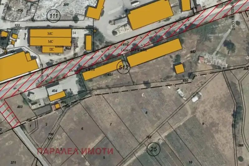 Промишлена сграда в Пловдив, с. Ново село