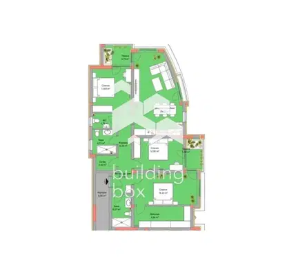 Снимка 4 — Четиристаен апартамент 162 кв.м. в Асеновград с тераса