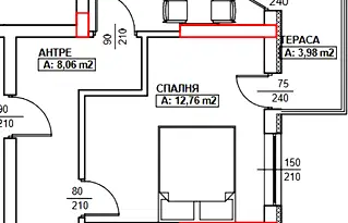 Тристаен апартамент в Благоев, Еленово 2