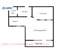 Снимка 2 — Апартамент с 1 стая в Център, Бургас с голяма тераса