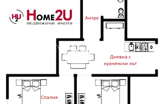 3-стаен апартамент в Център, Бургас, за ремонт