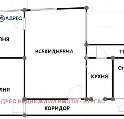 Photo 4 — 3-bedroom apartment in Burgas, Centyr