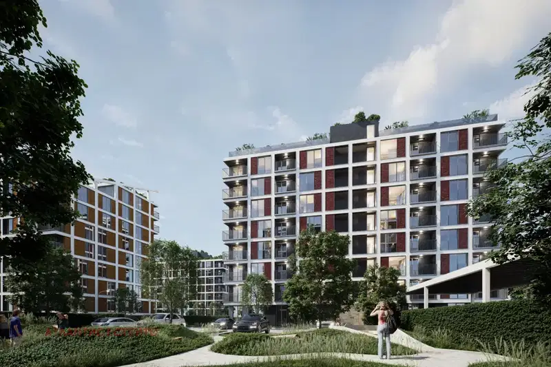 Three-room apartment with terrace in Horizont district, Burgas