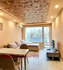 Тристаен апартамент с тераса в Лазур, Бургас