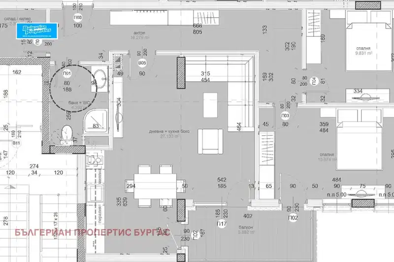 apartment in Burgas, Meden Rudnik - Zona V