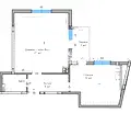 Снимка 4 — Двустаен апартамент с тераса в Кършияка, Пловдив