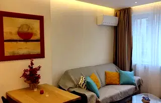 Луксозен 2-стаен апартамент в Център, София с подово отопление