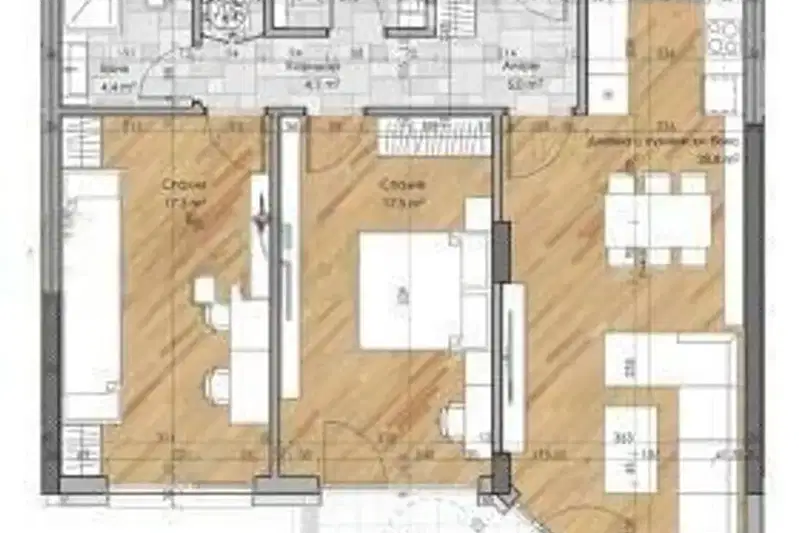 apartment in Sofiya, Drujba 2