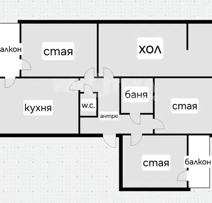 Снимка 4 — Многостаен апартамент в София, Хаджи Димитър