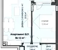 Снимка 4 — Двустаен апартамент в София, Кръстова вада