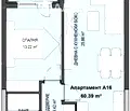 Снимка 4 — Двустаен апартамент в София, Кръстова вада