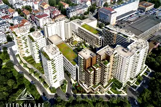 Четиристаен апартамент в Лозенец с две тераси