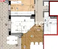 Снимка 2 — Тристаен апартамент с тераса в Младост 1, София