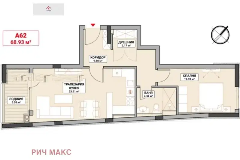 apartment in Sofiya, Mladost 4