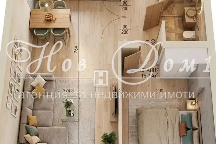 apartment in Sofiya, Obelya